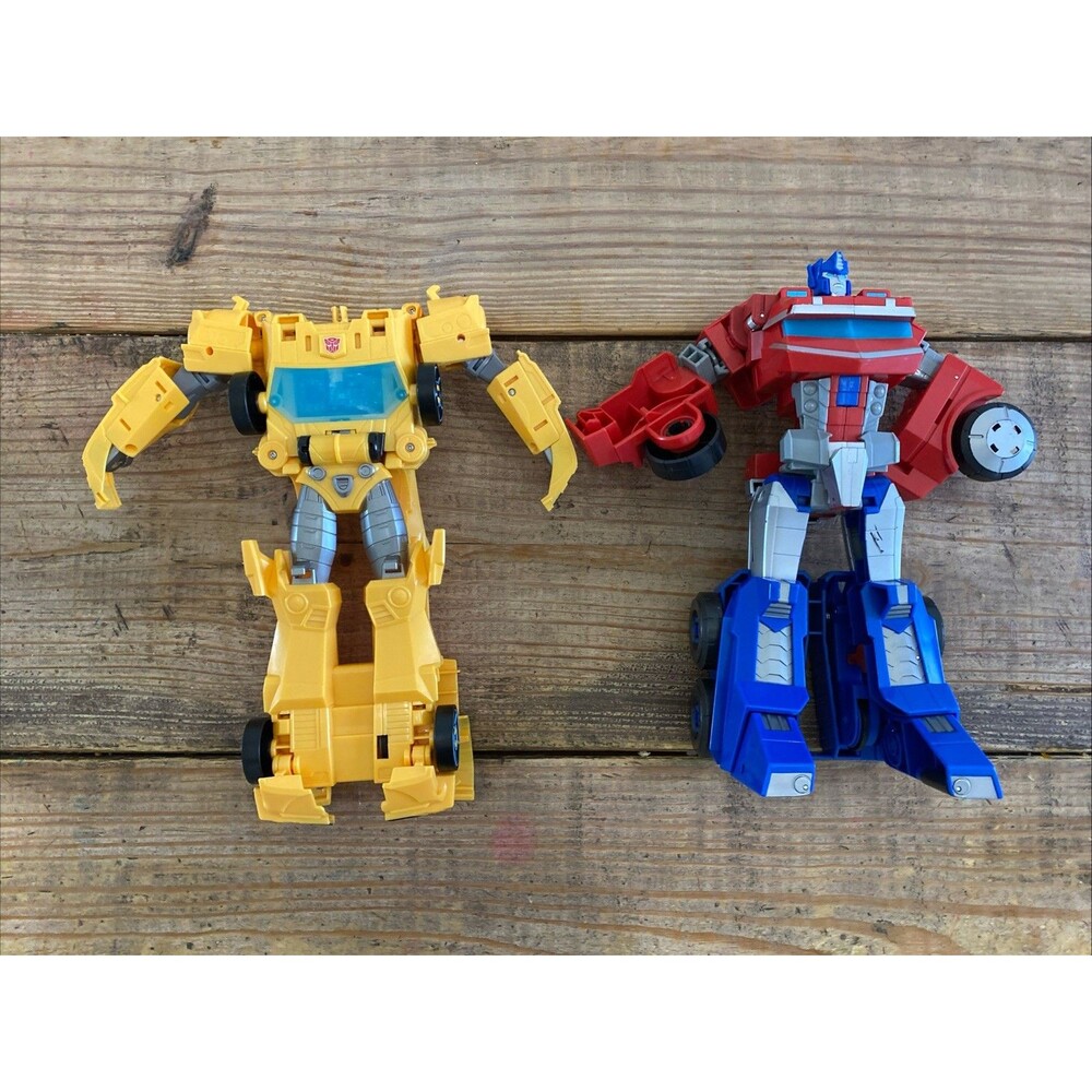 Transformers Optimus Prime Figure & Bubble Bee Loose Lot of 2